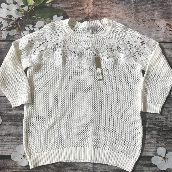 LC Lauren Conrad Sweaters - NWT LC Lauren Conrad Open Knit Sweater